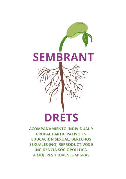 Logo sembrant drets sin fondo
