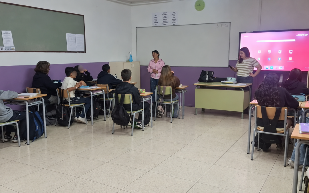 Sembrant Drets arriba a l’Institut Rubió i Ors