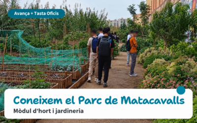 Avança + Tasta Oficis visita el Parc de Matacavalls